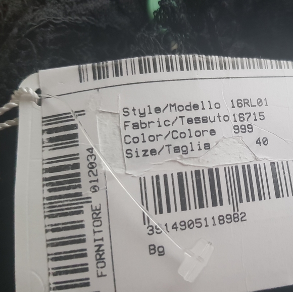 Emilio Pucci one shoulder black lace dress sz 40 / 6 - Picture 8 of 16